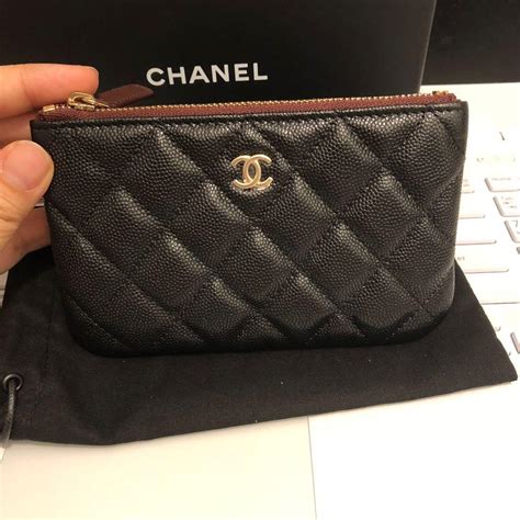 chanel card holder coin purse|chanel coin purse price.